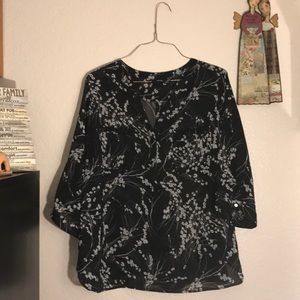 Apt 9 Black Blouse